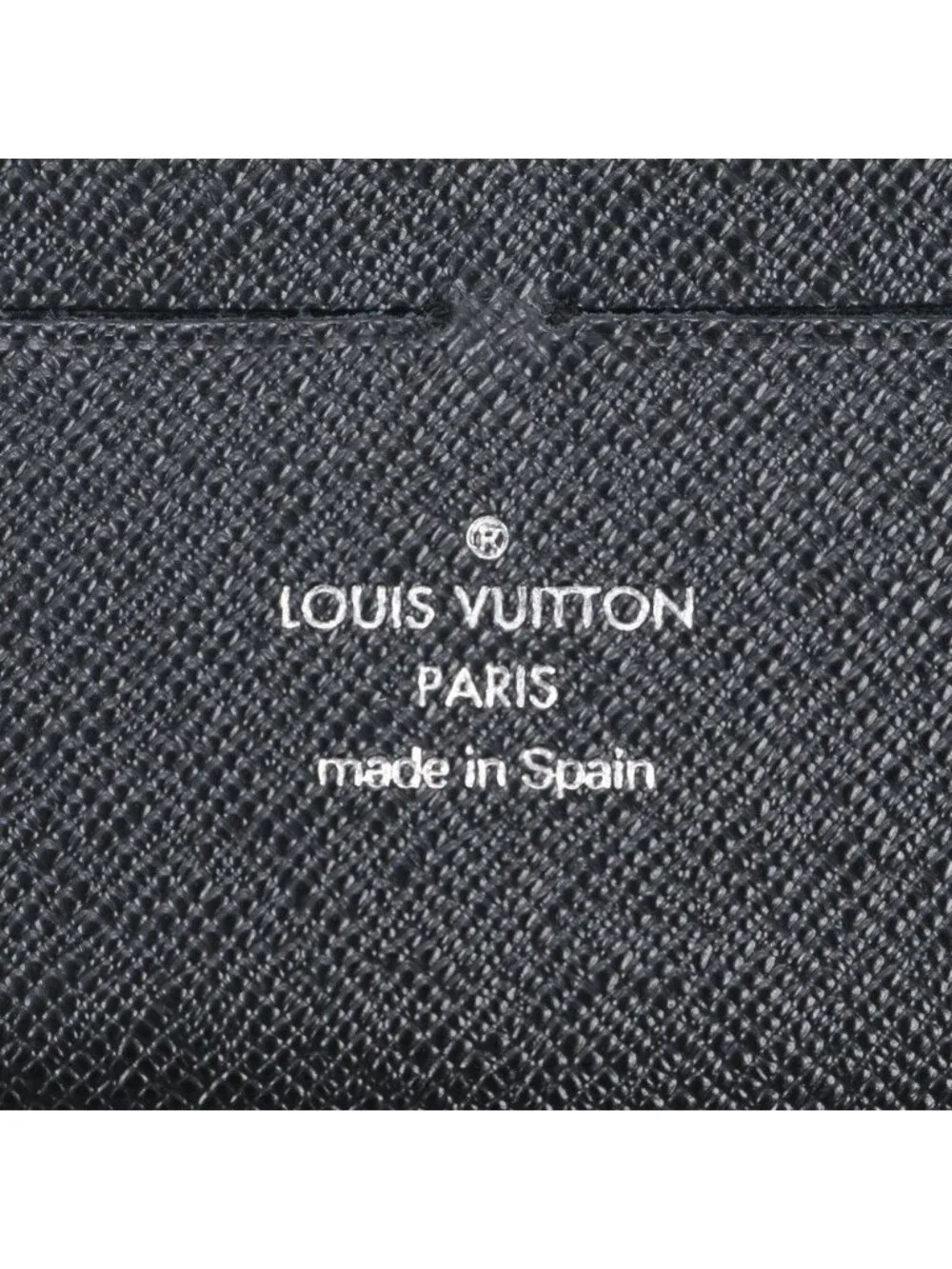 Louis Vuitton Damier Graphite Zippy Leather Wallet Second